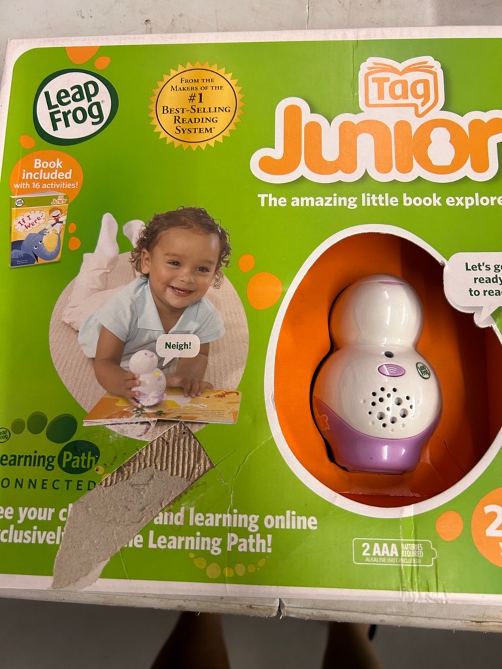 LeapFrog Tag Junior Book Explorer - White & Purple